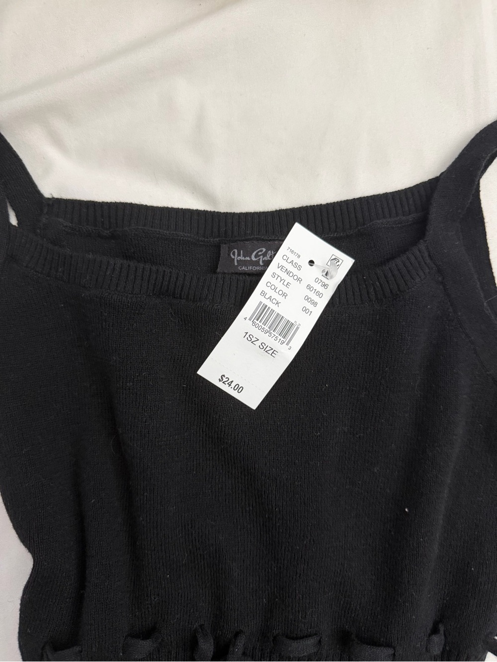 🖤 Brandy Melville Black Sandra Top - Picture 5 of 7